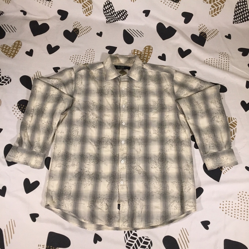 Nat Nast Button Up Long Sleeve Shirt